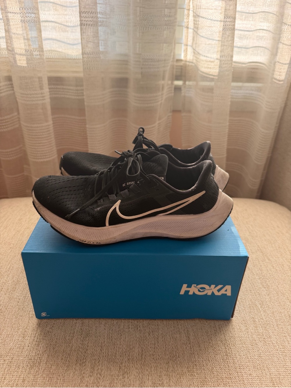 Nike Black and White Women’s Running Sneakers